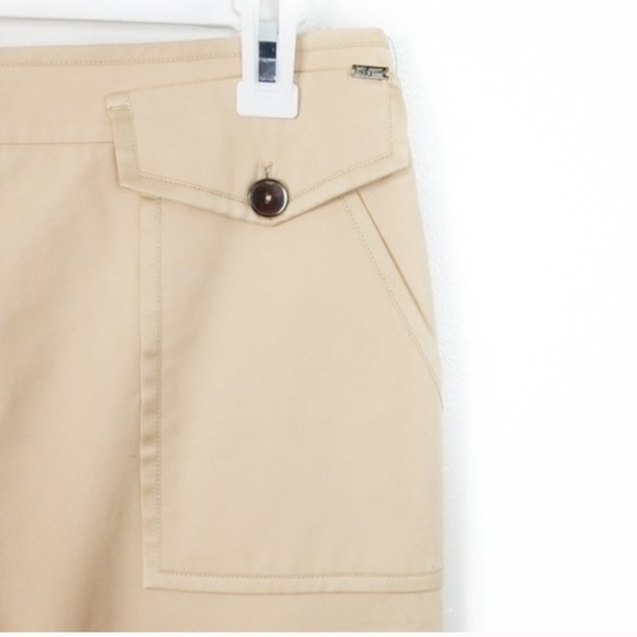ST. JOHN Safari Style Khaki Skirt - Picture 15 of 16